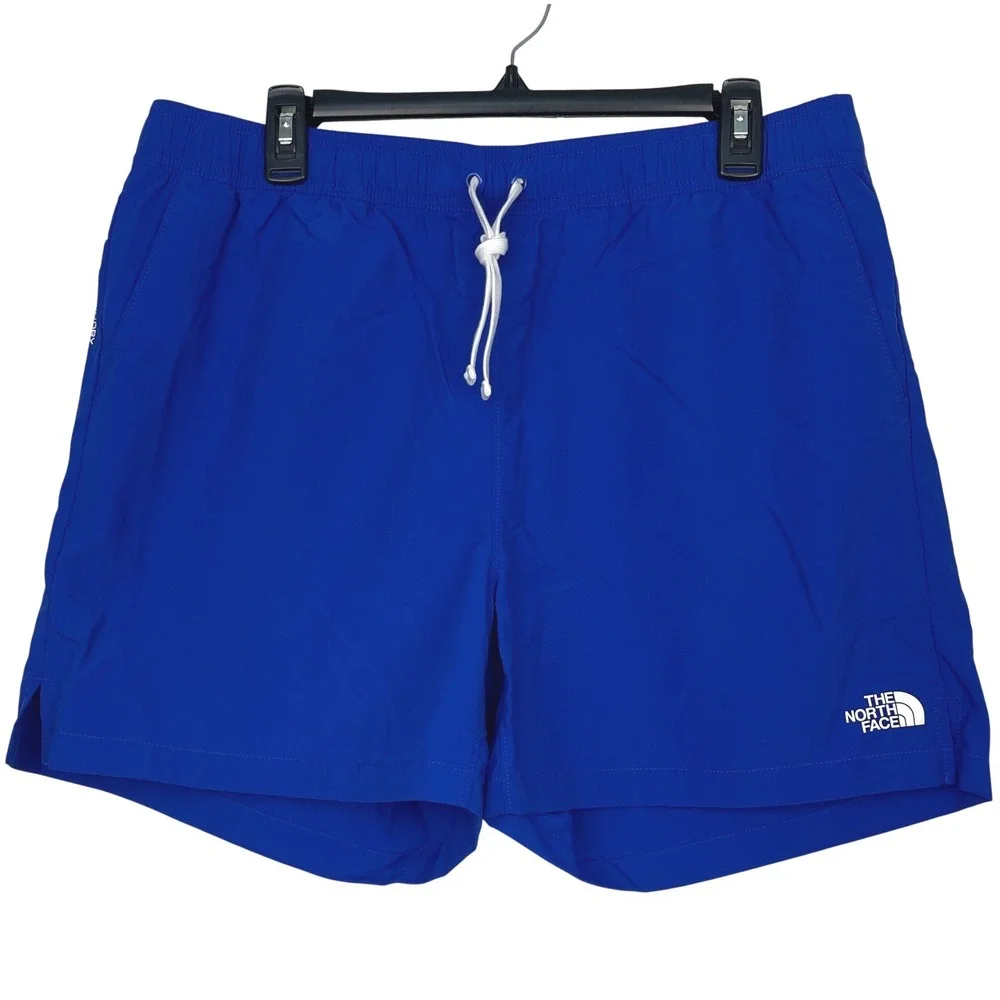 NEW The North Face Mens XL FLASHDRY Action Short 2.0 Blue‎ 5 inch inseam $45